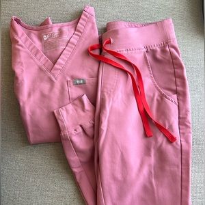 Figs Scrub Set; XXS Quartz